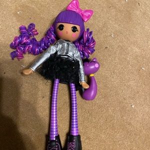 Lala Loopsy doll purple with toy good condition no box